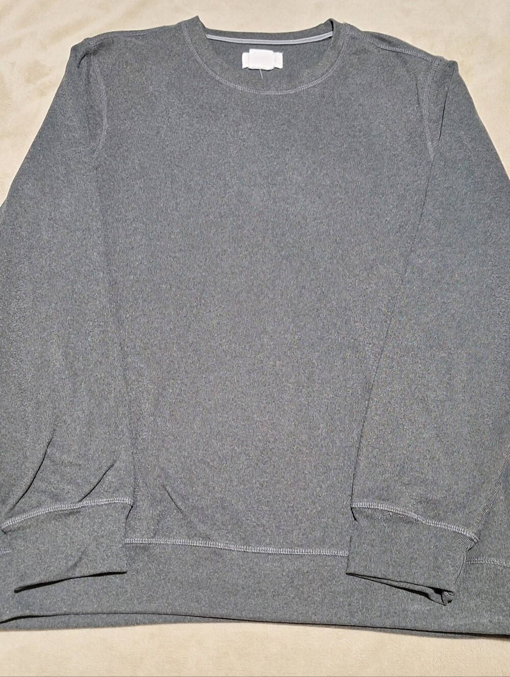 Boston Traders Men's Charcoal Gray Crewneck Sweater